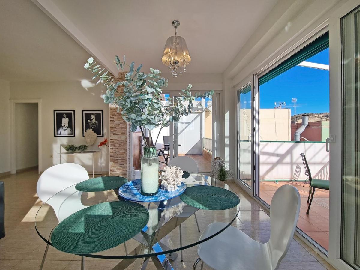 Ferienwohnung Playa Postiguet Penthouse By Nras Alicante Exterior foto