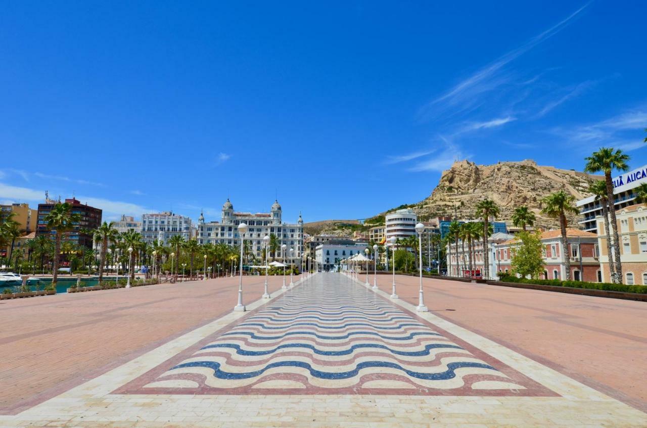 Ferienwohnung Playa Postiguet Penthouse By Nras Alicante Exterior foto